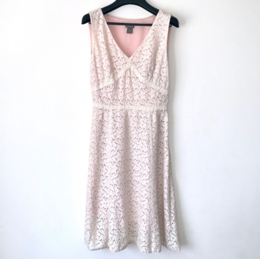 Ann Taylor lace cocktail dress